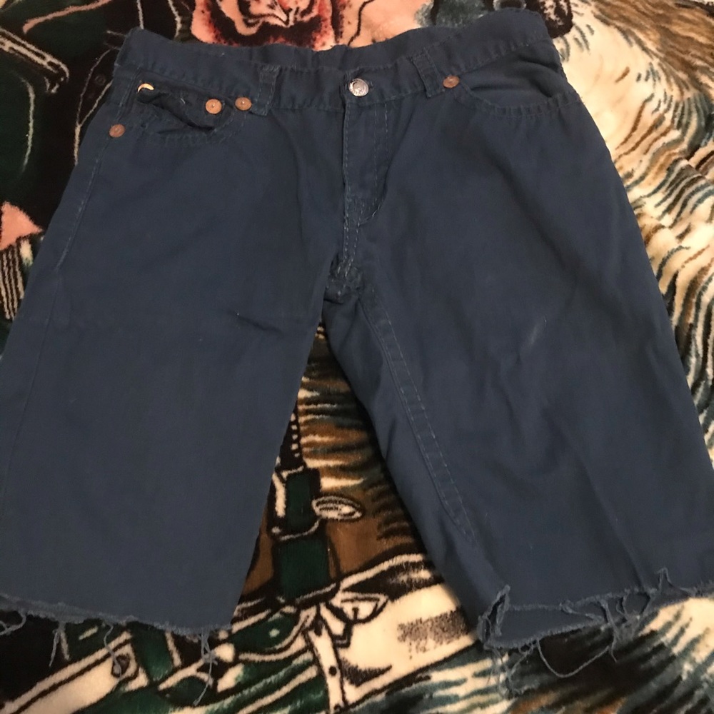 True Religion Cut Off Jeans